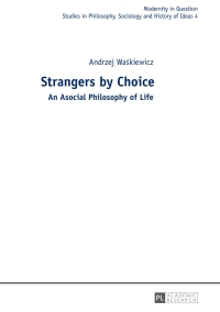 صورة الغلاف: Strangers by Choice 1st edition 9783631640401
