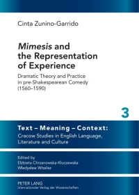 Cover image: «Mimesis» and the Representation of Experience 1st edition 9783631636633