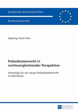 Cover image: Polizeikostenrecht in rechtsvergleichender Perspektive 1st edition 9783631626917