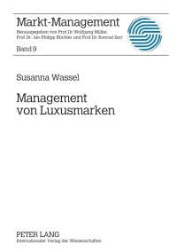 Immagine di copertina: Management von Luxusmarken 1st edition 9783631607756