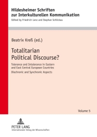 Cover image: Totalitarian Political Discourse? 1st edition 9783631632765