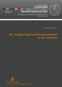Imagen de portada: Die zweigliedrige Personengesellschaft in der Insolvenz 1st edition 9783631634448