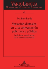 Imagen de portada: Variación diafásica en una conversación polémica y pública 1st edition 9783631635995