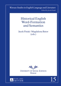 Imagen de portada: Historical English Word-Formation and Semantics 1st edition 9783631634158