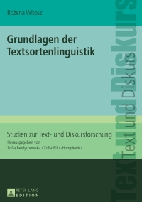 表紙画像: Grundlagen der Textsortenlinguistik 1st edition 9783631640999