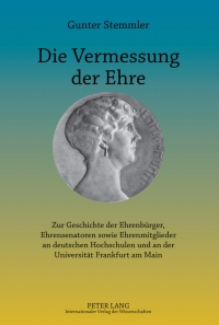 Cover image: Die Vermessung der Ehre 1st edition 9783631625170