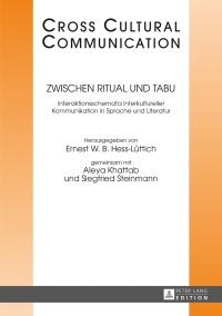 صورة الغلاف: Zwischen Ritual und Tabu 1st edition 9783631627310