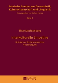 Cover image: Interkulturelle Empathie 1st edition 9783631627228
