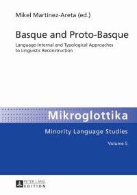 صورة الغلاف: Basque and Proto-Basque 1st edition 9783631626498