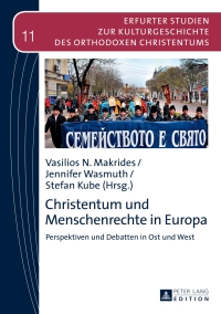 Cover image: Christentum und Menschenrechte in Europa 1st edition 9783631625804