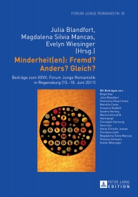 Cover image: Minderheit(en): Fremd? Anders? Gleich? 1st edition 9783631628782