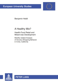 Cover image: A Healthy Mix? 1st edition 9783631637678