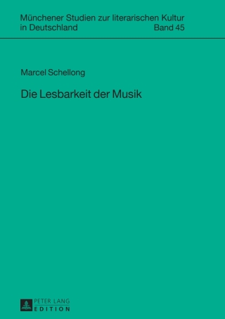 Cover image: Die Lesbarkeit der Musik 1st edition 9783631639603