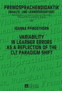 Cover image: Variability in Learner Errors as a Reflection of the CLT Paradigm Shift 1st edition 9783631638040