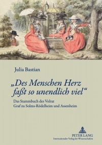 Immagine di copertina: «Des Menschen Herz faßt so unendlich viel» 1st edition 9783631632598