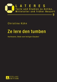 Titelbild: Ze lere den tumben 1st edition 9783631637920