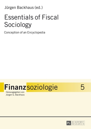 Cover image: Essentials of Fiscal Sociology 1st edition 9783631615225