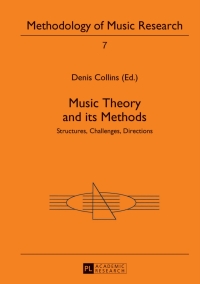 Titelbild: Music Theory and its Methods 1st edition 9783631616598