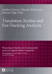 Immagine di copertina: Translation Studies and Eye-Tracking Analysis 1st edition 9783631634486