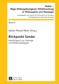 Imagen de portada: Blickpunkt Gender 1st edition 9783631642702