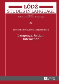 Omslagafbeelding: Language, Action, Interaction 1st edition 9783631644287