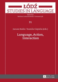 Titelbild: Language, Action, Interaction 1st edition 9783631644287