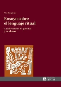 Imagen de portada: Ensayo sobre el lenguaje ritual 1st edition 9783631644249