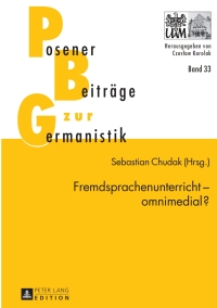 Imagen de portada: Fremdsprachenunterricht – omnimedial? 1st edition 9783631629673