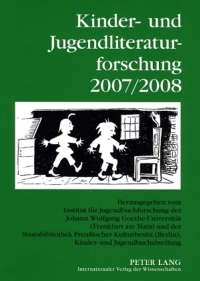 Titelbild: Kinder- und Jugendliteraturforschung 2007/2008 1st edition 9783631584361