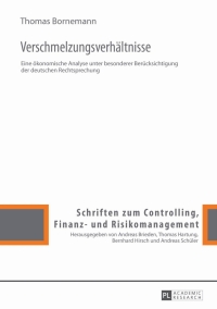 Imagen de portada: Verschmelzungsverhaeltnisse 1st edition 9783631637104