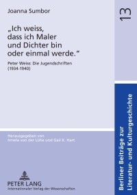 Titelbild: «Ich weiss, dass ich Maler und Dichter bin oder einmal werde.» 1st edition 9783631636411