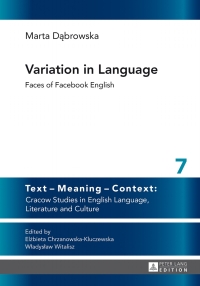 Omslagafbeelding: Variation in Language 1st edition 9783631644652