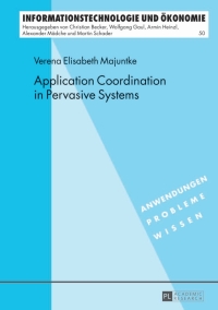 Titelbild: Application Coordination in Pervasive Systems 1st edition 9783631643044