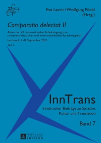 Immagine di copertina: Comparatio delectat II 1st edition 9783631643051