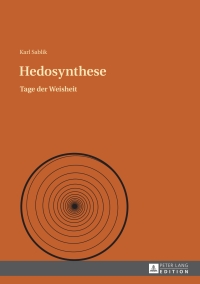 Cover image: Hedosynthese 1st edition 9783631641590