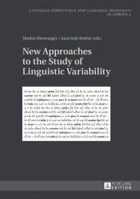 Cover image: New Approaches to the Study of Linguistic Variability 1st edition 9783631615041