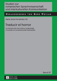 Immagine di copertina: Traducir el horror 1st edition 9783631628973
