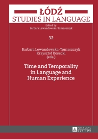 Immagine di copertina: Time and Temporality in Language and Human Experience 1st edition 9783631643396