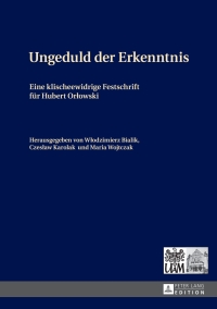 Cover image: Ungeduld der Erkenntnis 1st edition 9783631643419