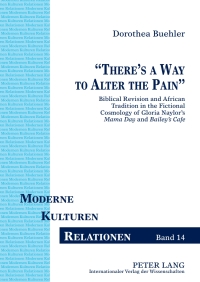 Immagine di copertina: «There’s a Way to Alter the Pain» 1st edition 9783631633823