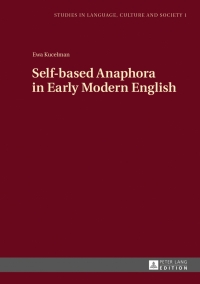 Imagen de portada: Self-based Anaphora in Early Modern English 1st edition 9783631643501