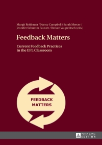 Imagen de portada: Feedback Matters 1st edition 9783631643167