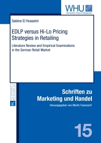 Cover image: EDLP versus Hi-Lo Pricing Strategies in Retailing 1st edition 9783631643570