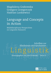 صورة الغلاف: Language and Concepts in Action 1st edition 9783631643839