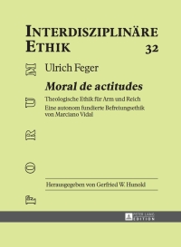 Immagine di copertina: «Moral de actitudes» 1st edition 9783631629468