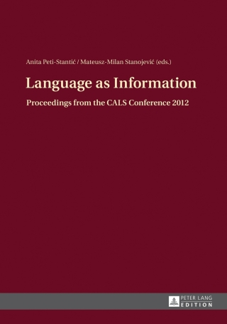 Immagine di copertina: Language as Information 1st edition 9783631647585