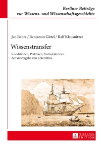 صورة الغلاف: Wissenstransfer 1st edition 9783631591109