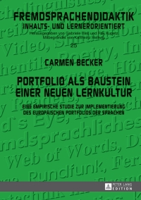 Omslagafbeelding: Portfolio als Baustein einer neuen Lernkultur 1st edition 9783631628928
