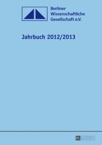 صورة الغلاف: Jahrbuch 2012/2013 1st edition 9783631616710