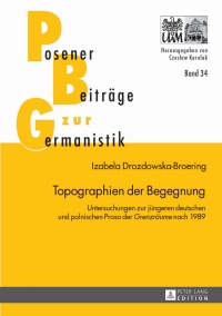 صورة الغلاف: Topographien der Begegnung 1st edition 9783631629567